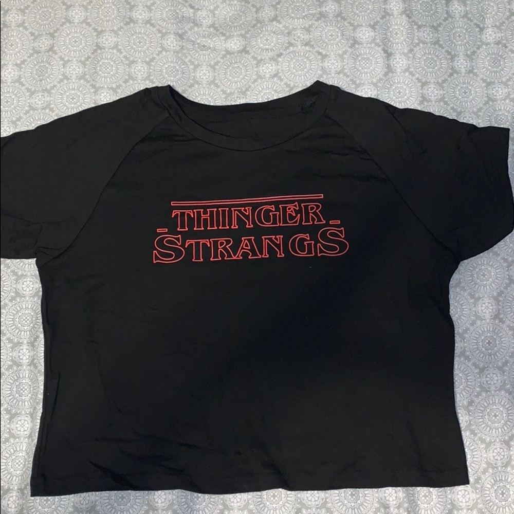 Stranger Things Crop Top